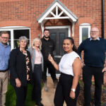Receiving keys to new home