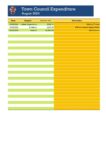 August 2024 Expenditure